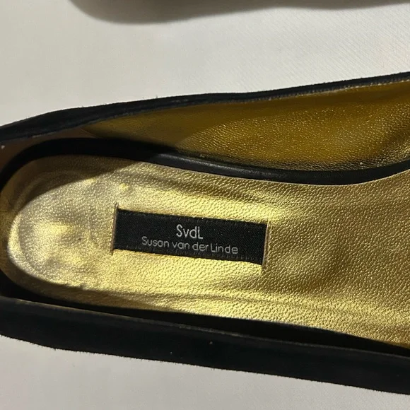 Susan van der Linde square toe flats - Picture 2 of 12